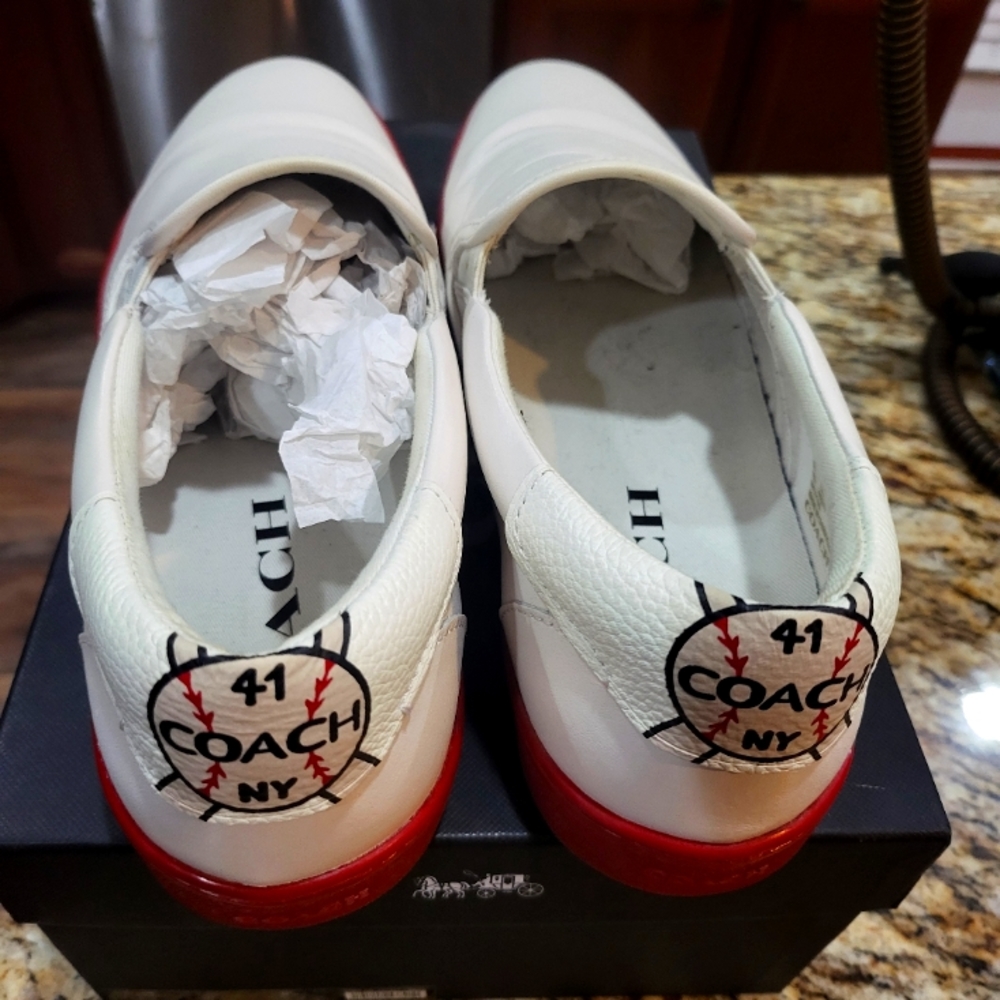 Coach NY slip on's